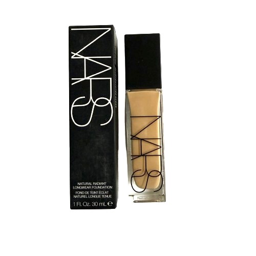 Nars natural radiant longwear foundation 30ml bottle and box side by side