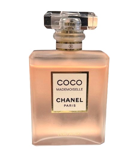 Chanel Mademoiselle Perfume front view of the bottle