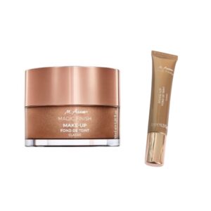 A jar and a tube of M Asam 4 In 1 Foundation