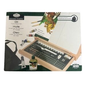 Royal Langnickel Essensials Oil Travel Easel Set front of box